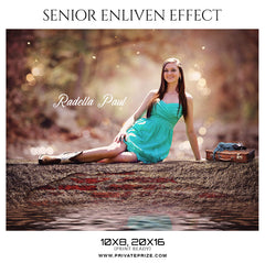 Radella Paul -Senior Enliven Effect Photography Template