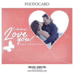Love You - Photo card Templates