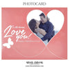 Love You - Photo card Templates - PrivatePrize - Photography Templates