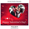 Baron and Davine - Valentine's Designer Frame Templates - PrivatePrize - Photography Templates