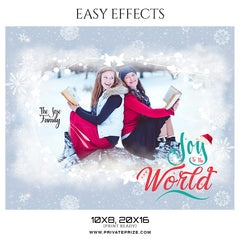 The Jose family - Christmas Easy Effects