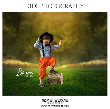 Benon Curtis - Kids Photography Photoshop Templates - PrivatePrize - Photography Templates