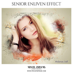 Helena Jeff  - Senior Enliven Effect Photography Template