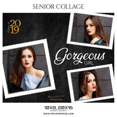 Tamara Roy - Senior Collage Photography Template