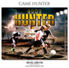 Game Hunter Sports Theme Sports Photography Template - Photography Photoshop Template