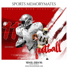 Alex Thomas - Football Memory Mate Photoshop Template