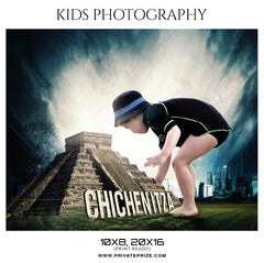 CHICHEN ITZA - KIDS PHOTOGRAPHY