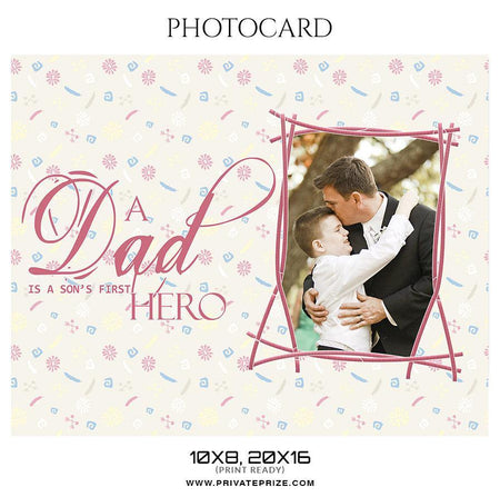 Kids - Photocard Template - PrivatePrize - Photography Templates
