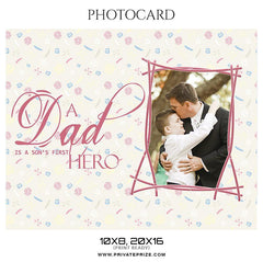 Kids - Photocard Template