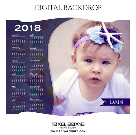 Daisi - Digital backdrop - PrivatePrize - Photography Templates