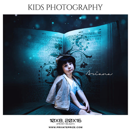 ARIANA - KIDS PHOTOGRAPHY - Photography Photoshop Template