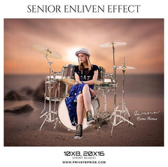 Earna Thomas  - Senior Enliven Effect Photography Template