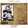 The Smith Family - Father's Day Photocard - PrivatePrize - Photography Templates