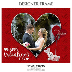 Jack and Maisie - Valentine's Designer Frame Templates
