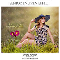 Nanci Jose - Senior Enliven Effect Photography Template