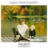 The Roy Family  - Family Photography - Photography Photoshop Template