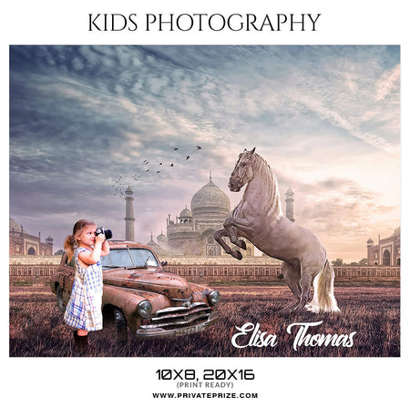 ELISA THOMAS - KIDS PHOTOGRAPHY - Photography Photoshop Template