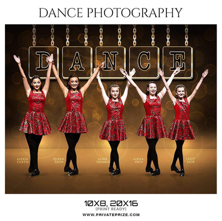 Kids Group Dance - Dance Photography Templates - PrivatePrize - Photography Templates