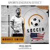 Morris Smith - Soccer Sports Enliven Effect Photography Template - PrivatePrize - Photography Templates