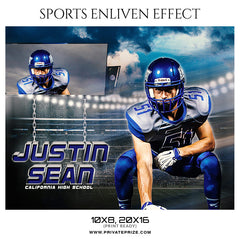 JUSTIN BEAN SPORTS PHOTOGRAPHY- ENLIVEN EFFECTS