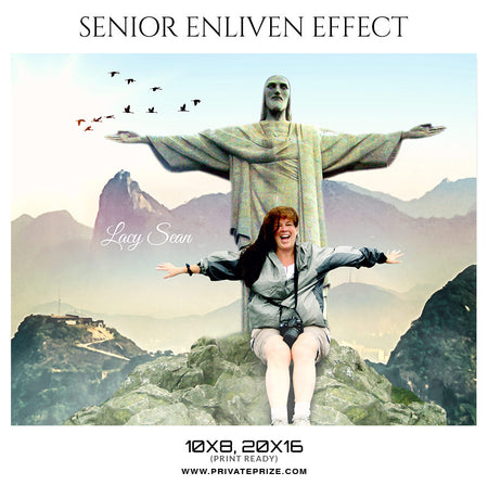 LACY SEAN-CHRIST THE REDEEMER- SENIOR ENLIVEN EFFECT - Photography Photoshop Template