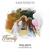 Family - Easy Effects - PrivatePrize - Photography Templates
