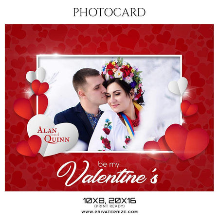 Alan and Quinn - Photocard Templates - PrivatePrize - Photography Templates