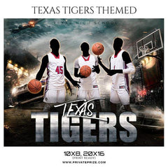 Texas Tigers - Theme Sports Photography Template