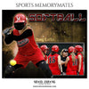 DANY CURTIS - SOFTBALL SPORTS MEMORY MATE - Photography Photoshop Template