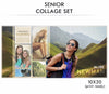 Newman -Senior Collage Photoshop Template - Photography Photoshop Template