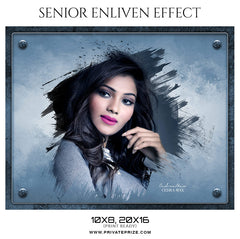 Cedra Max  - Senior Enliven Effect Photography Template
