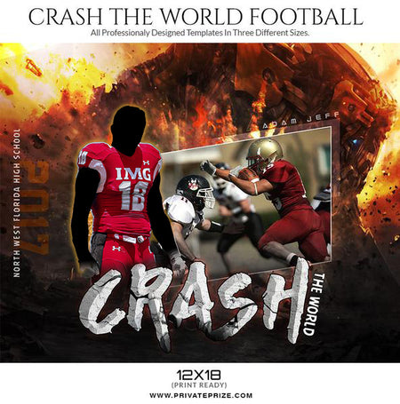 Crash the World Themed Sports Template