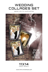 Wedding Collage Set - Whole Heart