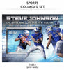 Steve - Sports Collage Photoshop Template - Photography Photoshop Template