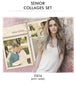 Alise -Senior Collage Photoshop Template - Photography Photoshop Template