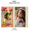 Baby Collage Set - Little Angel - Photography Photoshop Template