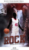 Rock Themed Sports Template - Photography Photoshop Template