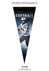 Dallas Curtis - Football Pennants Photography Templates