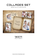 Family Collage - Vintage Times