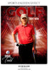 DAVE TODD GOLF - SPORTS PHOTOGRAPHY TEMPLATE - Photography Photoshop Template