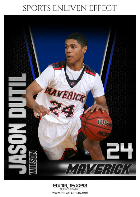 Jason-Dutil Basketball Sports Photography Photoshop Template