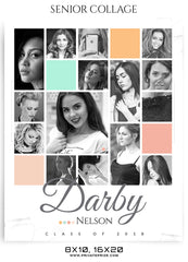 Darby nelson Collage - SENIOR COLLAGE PHOTOGRAPHY TEMPLATE