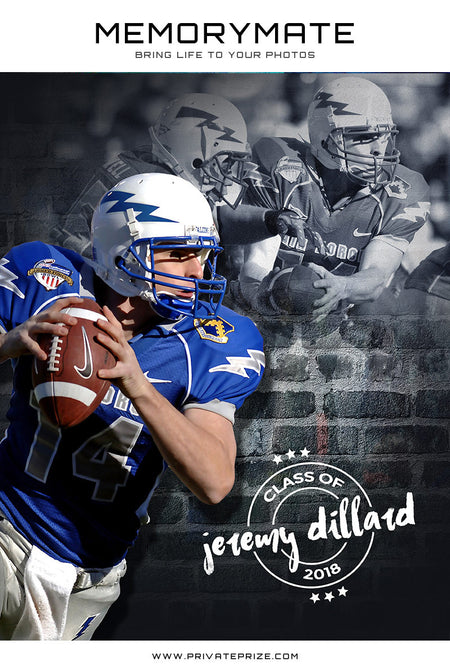 Sports Memory Photography Mates Collage - Photography Photoshop Template