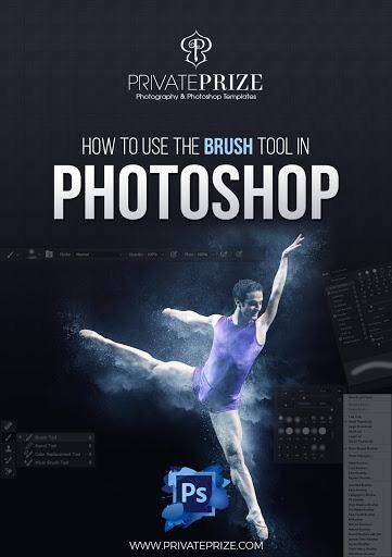 How to use the brush tool in photoshop tutorial - PrivatePrize - Photography Templates