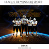 League of Winners Themed Sports Template - Photography Photoshop Template