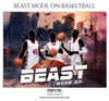 Beast Mode On Themed Sports Template