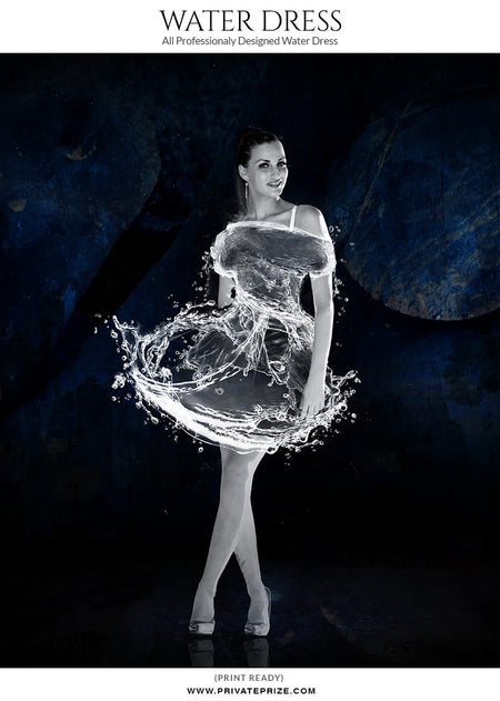 Water-Dress-DreamLike - Photography Photoshop Templates