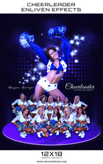 Florida Cheerleader - Enliven Effects Photoshop Template