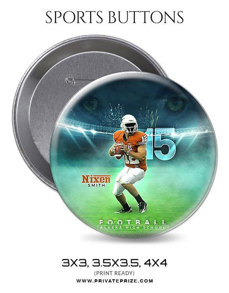 Nixen Smith - Football Sports Button - PrivatePrize - Photography Templates