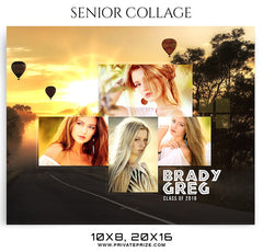 Brady grag senior collage - SENIOR COLLAGE PHOTOGRAPHY TEMPLATE